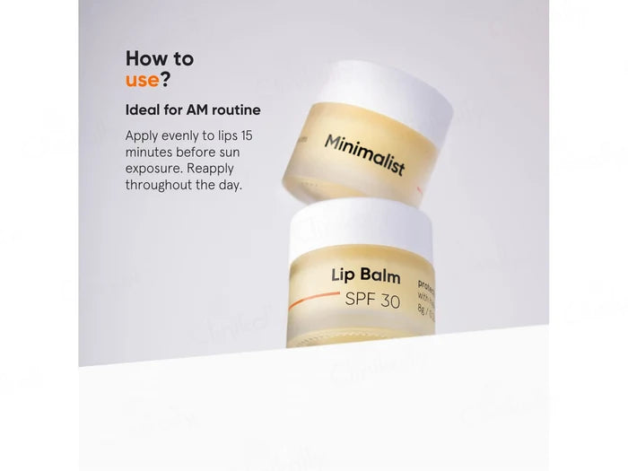 Minimalist Lip Balm SPF 30