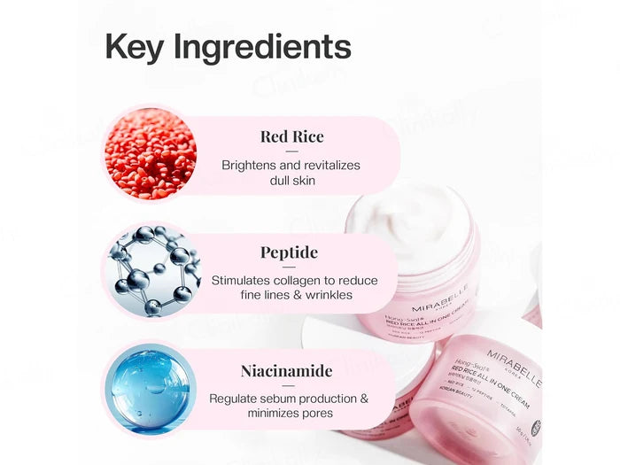 Mirabelle Korea Hong-Ssal Red Rice All-in-One Cream