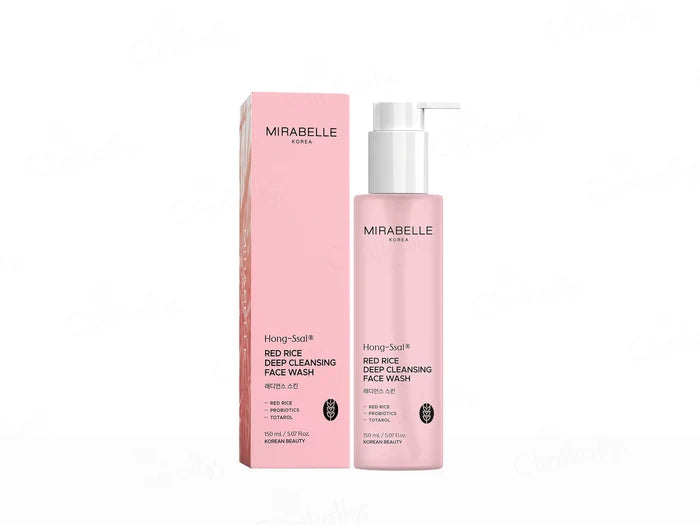 Mirabelle Korea Hong-Ssal Red Rice Deep Cleansing Face Wash