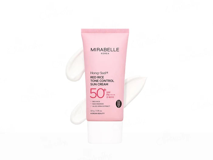 Mirabelle Korea Hong-Ssal Red Rice Tone Control Sun Cream SPF 50+ PA++++