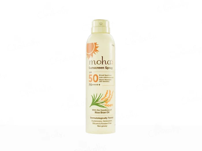 Moha Rice Bran Oil Sunscreen Spray SPF 50 PA++++