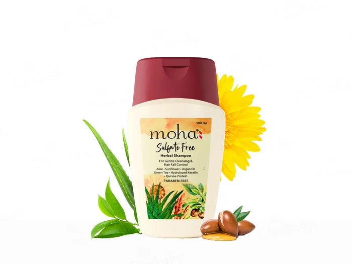 Moha Sulfate-Free Herbal Hair Fall Control Shampoo