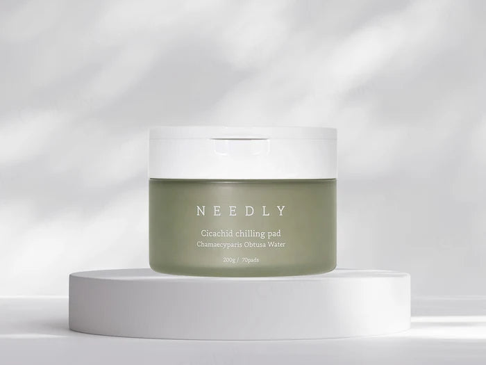 NEEDLY Cicachid Chilling Facial Toner Pads – 70 Pads