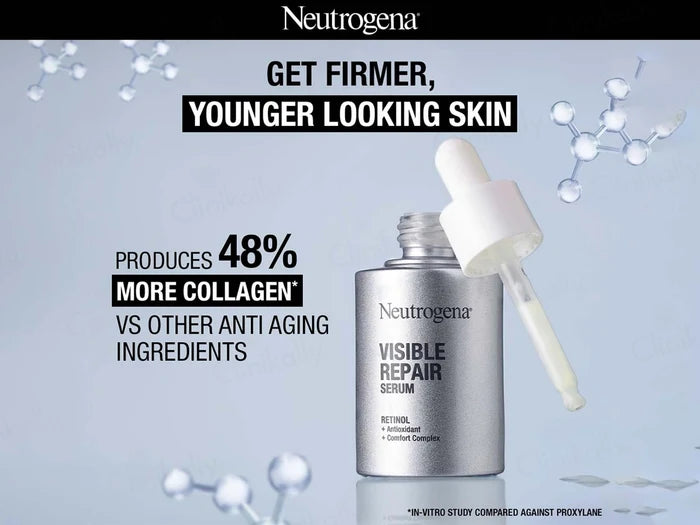 Neutrogena® Visible Repair Serum with Retinol – 30 ml