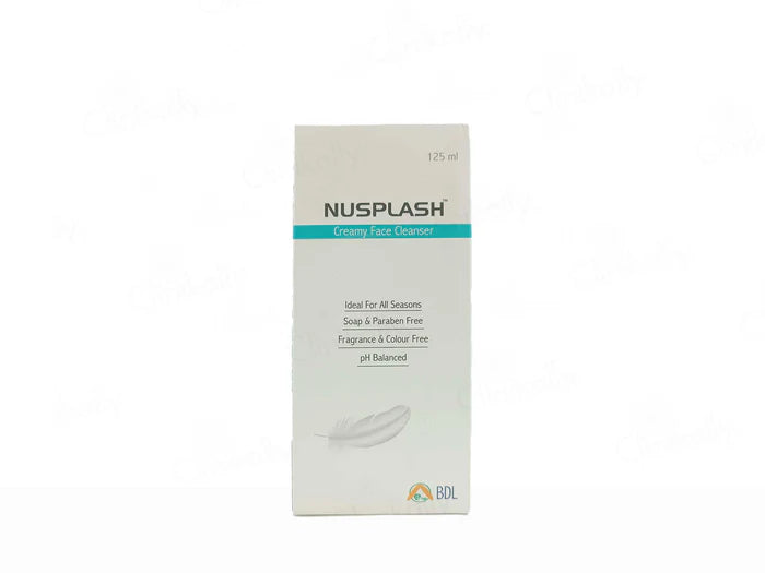 Nusplash Creamy Face Cleanser – Gentle Hydrating Daily Face Cleanser