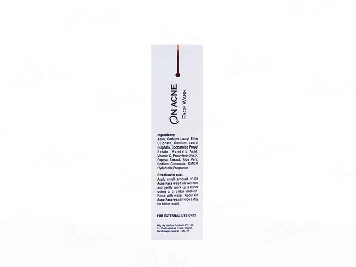 On Acne Face Wash