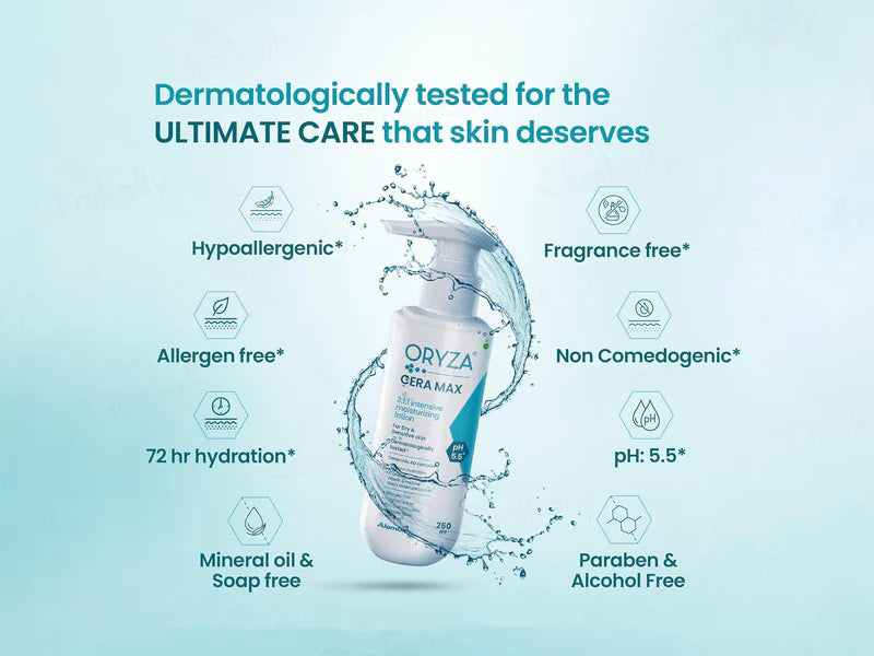 Oryza Cera Max Intensive Moisturizing Lotion