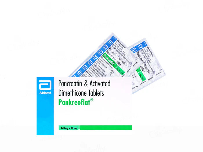 Pankreoflat 170mg/80mg Tablet