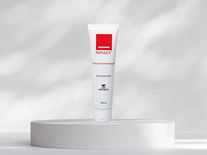 Papulex Soap Free Cleansing Gel – Gentle Daily Cleanser for Acne-Prone Skin