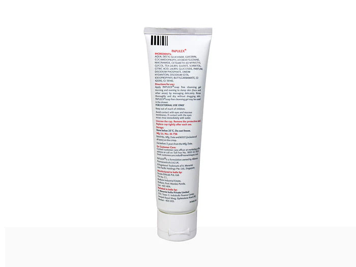 Papulex Soap Free Cleansing Gel – Gentle Daily Cleanser for Acne-Prone Skin