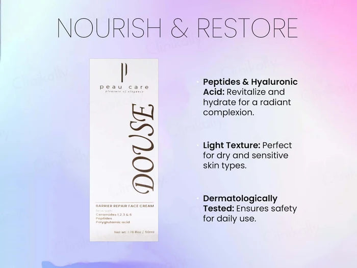 Peau Care Douse Barrier Repair Face Cream
