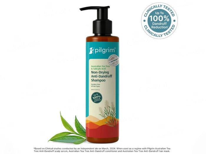 Pilgrim Australian Tea Tree &amp; Salicylic Acid Non-Drying Anti-Dandruff Shampoo