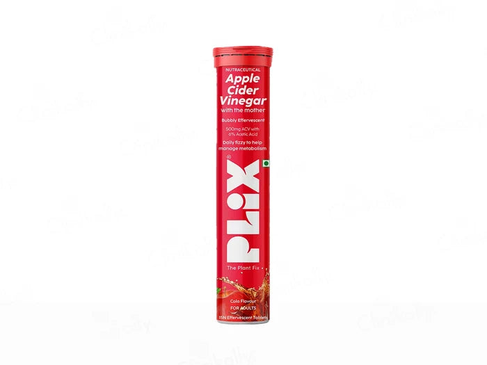 PLIX Apple Cider Vinegar Effervescent Tablets