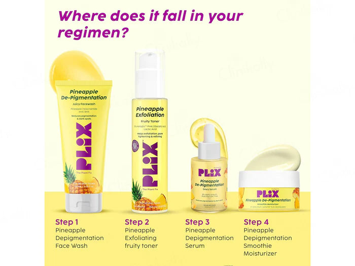 🍍 Plix Pineapple De-Pigmentation Regime Kit