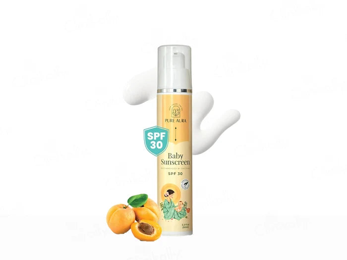 Pure Aura Baby Sunscreen SPF 30 – Gentle Daily Sun Protection for Delicate Skin