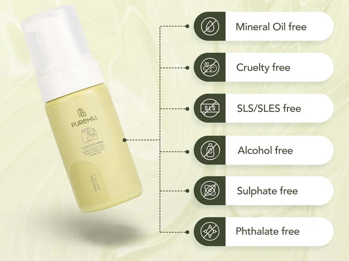 Purehill Foam Face Wash – 100 mL