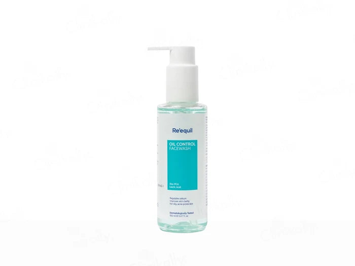Re’equil Oil Control Face Wash 150 mL – Zinc PCA | For Oily &amp; Acne-Prone Skin