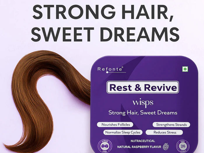 Refonte Rest &amp; Revive Wisps Nutraceutical Oral Strips – Natural Raspberry Flavour