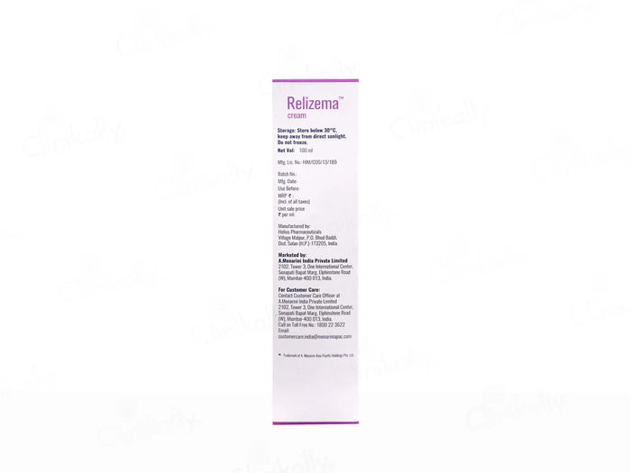 Relizema Cream – Intensive Barrier Repair for Eczema-Prone &amp; Sensitive Skin