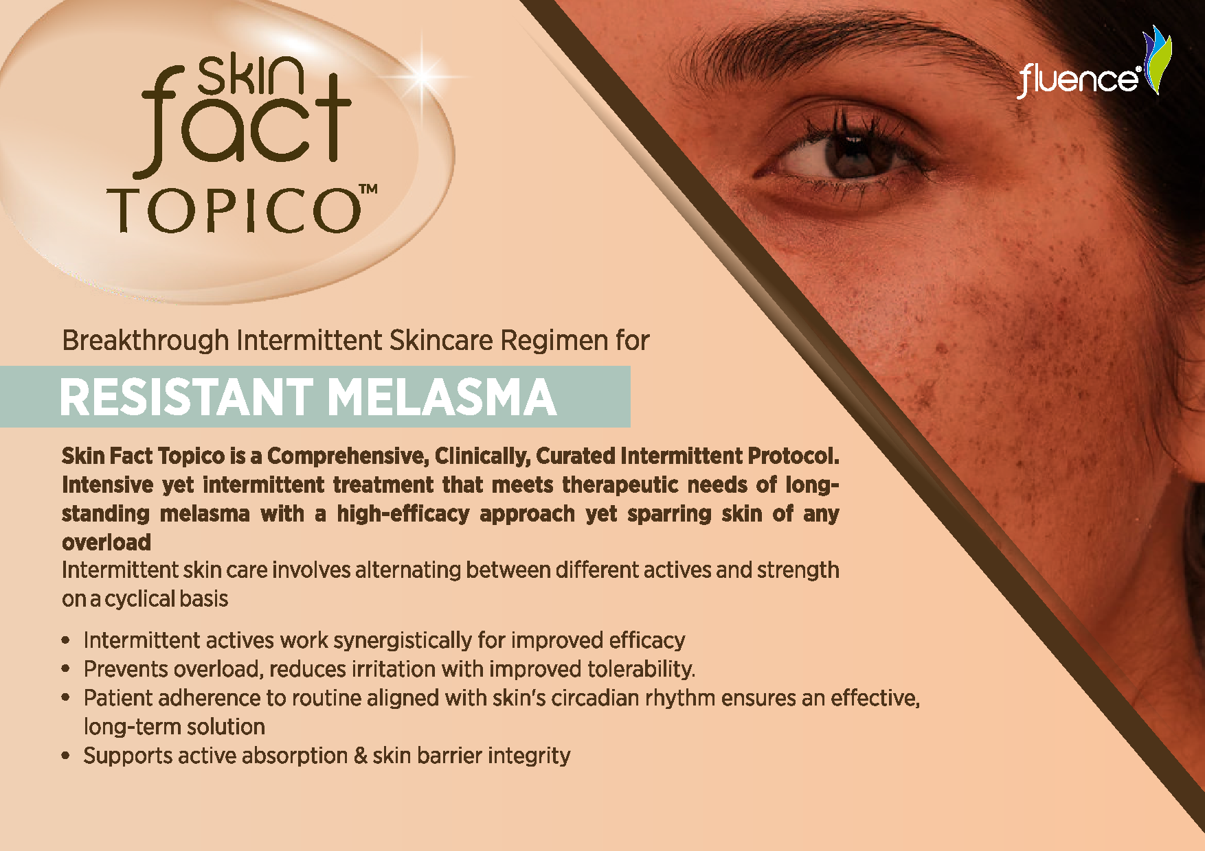 TOPICO RESISTANT MELASMA – Breakthrough Intermittent Skincare RegimenRESISTANT MELASMA
