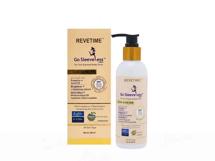 Revetime Go Sleeveless Sunscreen Body Lotion SPF 50
