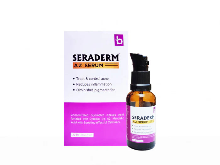 Seraderm AZ Face Serum – Advanced Acne, Pigmentation &amp; Barrier Repair Serum