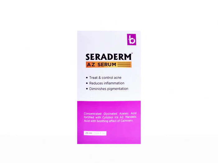 Seraderm AZ Face Serum – Advanced Acne, Pigmentation &amp; Barrier Repair Serum