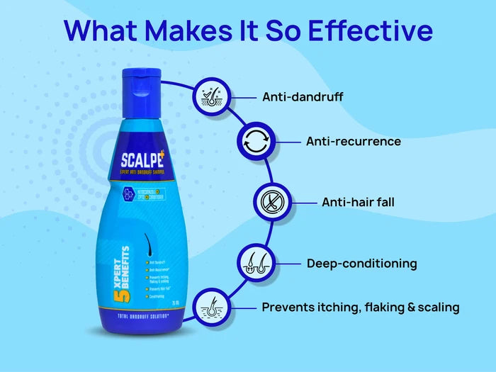 Scalpe+ Expert Anti-Dandruff Shampoo