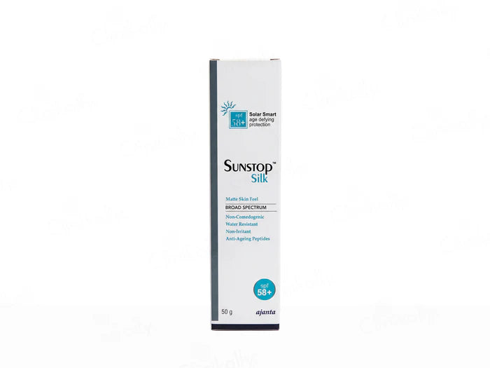 Sunstop Silk Matte Skin Feel Mineral Sunscreen Gel SPF 58+