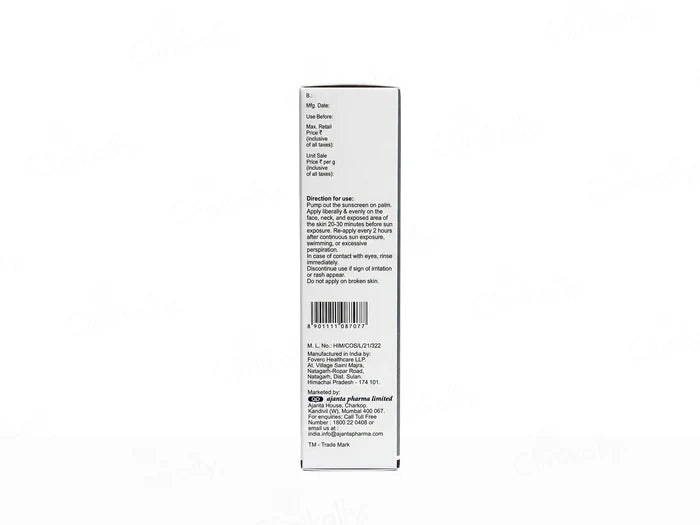 Sunstop Silk Matte Skin Feel Mineral Sunscreen Gel SPF 58+
