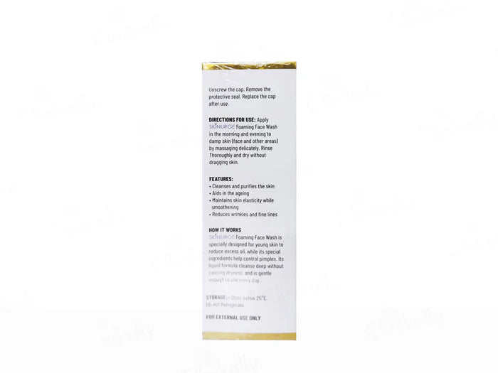 Skinurge Foaming Facewash – Advanced Oil Control &amp; Acne Care Cleanser