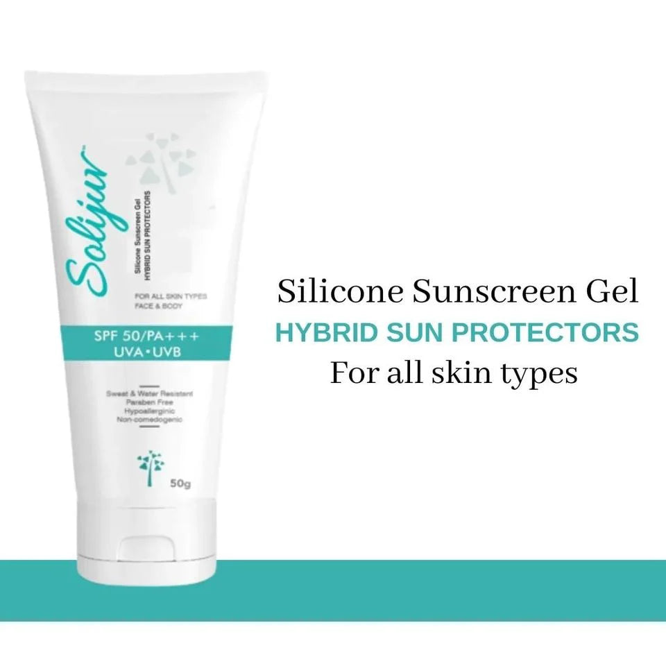 Solijuv Silicone Sunscreen Gel SPF-50