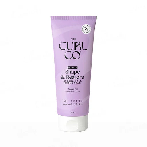 The Curl Co Shape &amp; Restore Strong Hold Curl Cream – 150 g