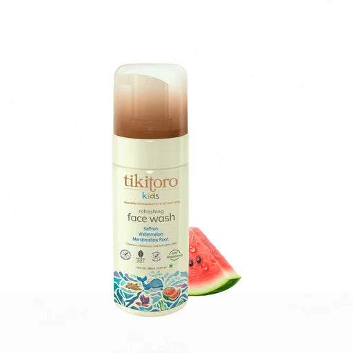 Tikitoro Kids Refreshing Face Wash 100 ml – Gentle Daily Cleansing for Kids