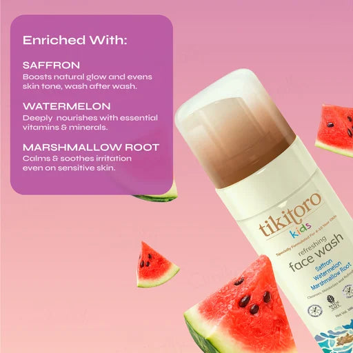 Tikitoro Kids Refreshing Face Wash 100 ml – Gentle Daily Cleansing for Kids