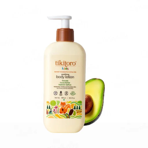 Tikitoro Kids Soothing Body Lotion 300 ml – Hydrating &amp; Nourishing Body Lotion for Kids