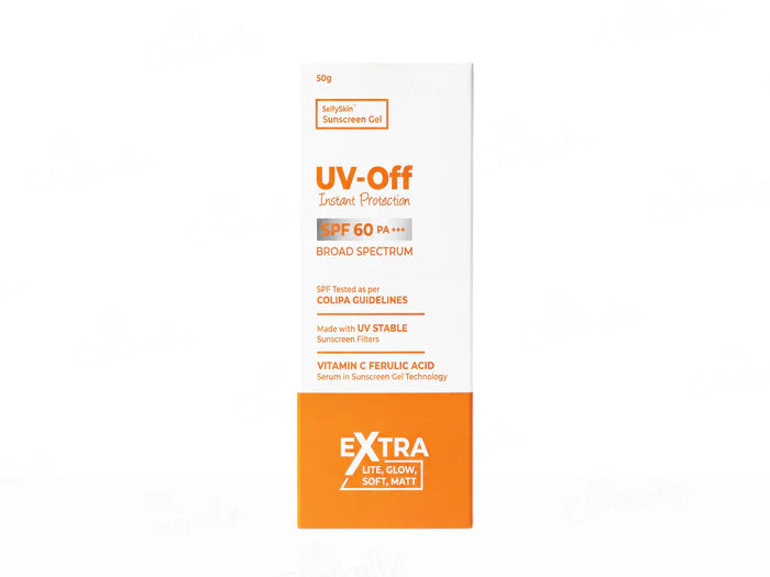 UV-Off Instant Protection Vitamin C &amp; Ferulic Acid Sunscreen Gel SPF 60 PA+++