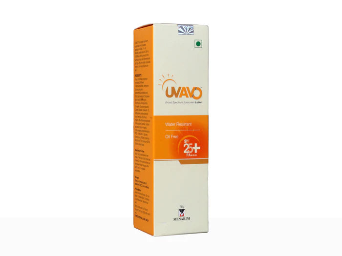UVAVO Broad Spectrum Sunscreen Lotion SPF 25 PA+++ – Daily Oil-Free Sun Protection