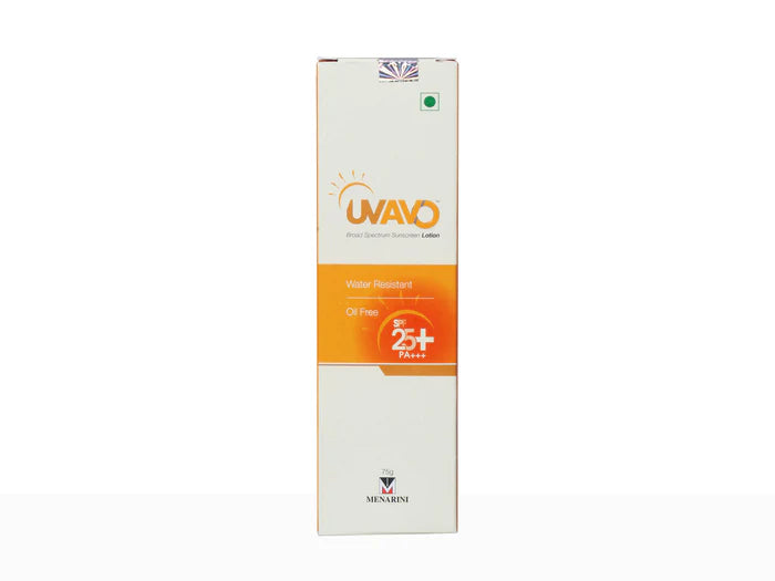 UVAVO Broad Spectrum Sunscreen Lotion SPF 25 PA+++ – Daily Oil-Free Sun Protection
