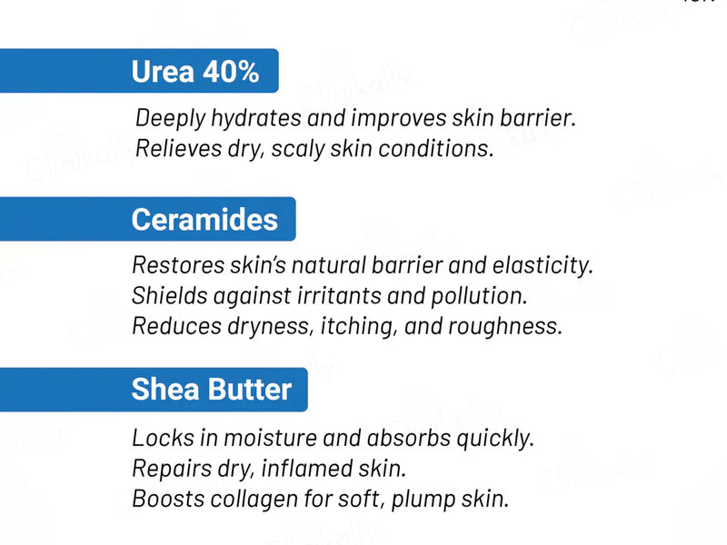 UreMF 40% Urea Hand &amp; Foot Cream Gel