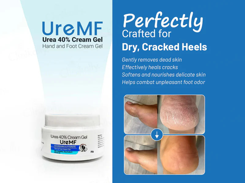 UreMF 40% Urea Hand &amp; Foot Cream Gel