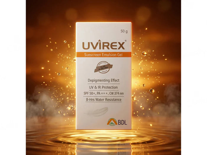 Uvirex Sunscreen Emulsion Gel SPF 50+ PA+++