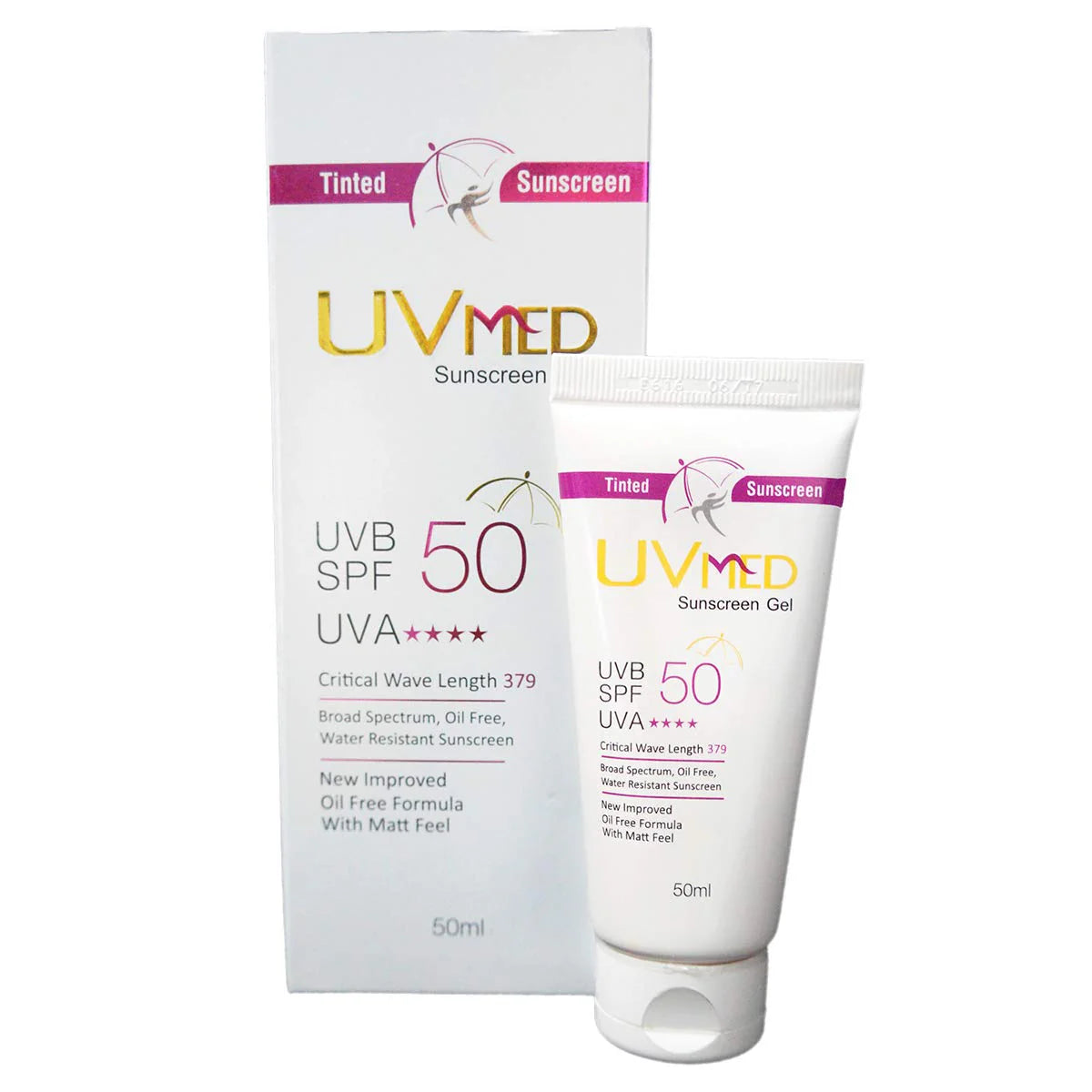 Uvmed Sunscreen Gel SPF 50