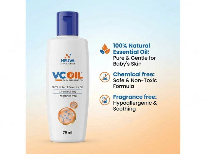 VC Oil 100% Natural Baby Massage Essential Oil