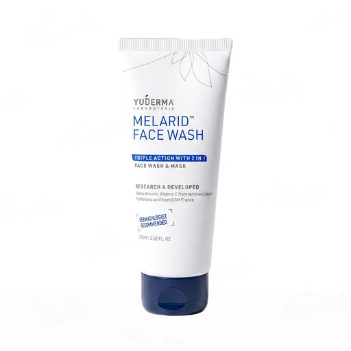 Yuderma Melarid Triple Action Face Wash &amp; Mask – 100 g | Brightening &amp; Pigmentation Care