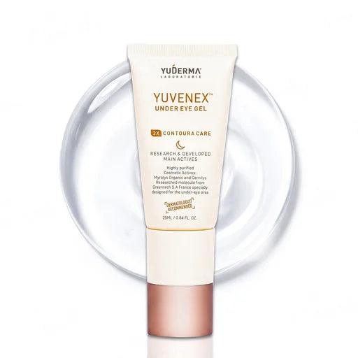Yuderma Yuvenex Under Eye Gel – 25 mL | 3X Contoura Care for Dark Circles &amp; Puffiness