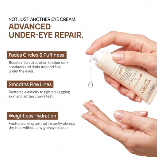 Yuderma Yuvenex Under Eye Gel – 25 mL | 3X Contoura Care for Dark Circles &amp; Puffiness