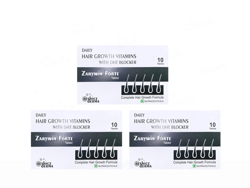 Zarywin Forte Tablet – Advanced Nutritional Support for Youthful Skin