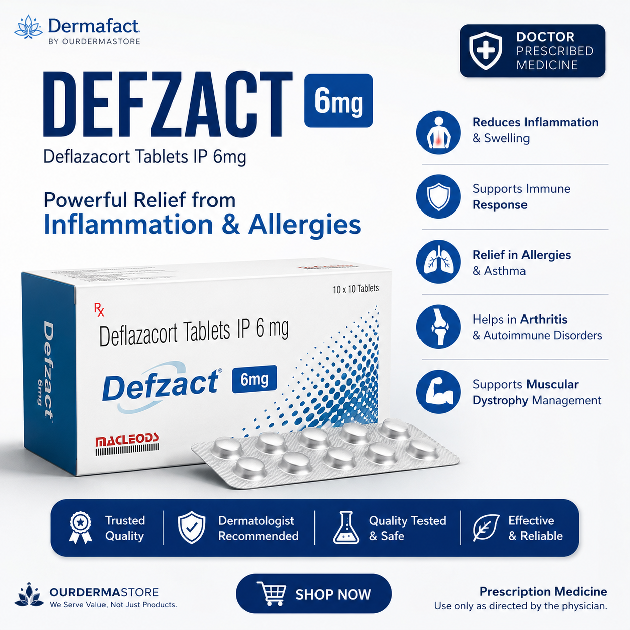 Defzact 6mg Tablet