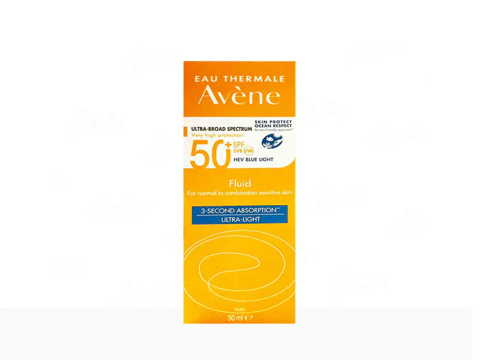 Avène Very High Protection Ultra-Light Sunscreen Fluid SPF 50+ – Invisible Daily Defense